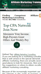 Mobile Screenshot of affiliate-marketing.timeorganized.com